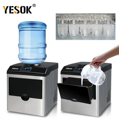 15KG Ice Machine Portable Electric Ice Maker Machine Mini Countertop Ice Cube Maker Appliance Home Commercial Ice Ball Maker