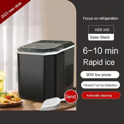 15KG Ice Machine Portable Electric Ice Maker Machine Mini Countertop Ice Cube Maker Appliance Home Commercial Ice Ball Maker