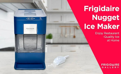 Crunchy Nugget Ice Maker, per Day, Auto Self Cleaning, 2.0 Gen, Navy