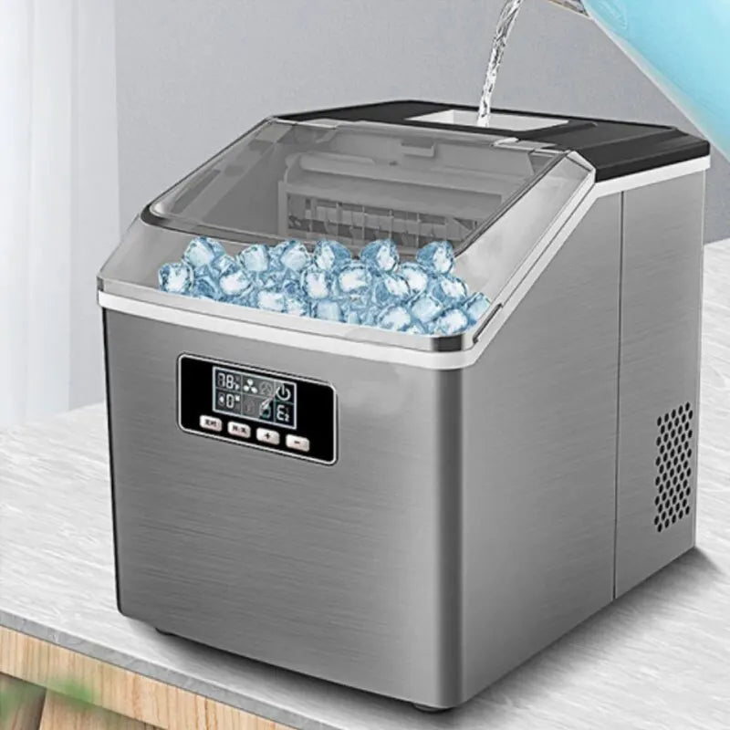 15KG Ice Machine Portable Electric Ice Maker Machine Mini Countertop Ice Cube Maker Appliance Home Commercial Ice Ball Maker