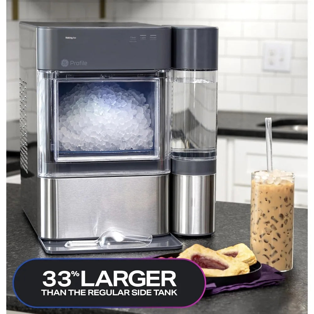 GE Opal 2.0 XL with1Gallon Tank Chewable Crunchable Countertop Nugget Ice Maker Scoop included Pellet Ice Machine