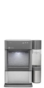 Chewable Crunchable Countertop Nugget Ice Maker, Scoop included, 38 lbs in 24 hours, Pellet Ice Machine