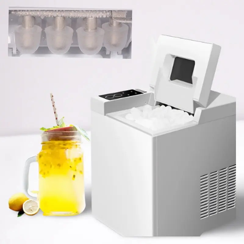 15KG Ice Machine Portable Electric Ice Maker Machine Mini Countertop Ice Cube Maker Appliance Home Commercial Ice Ball Maker